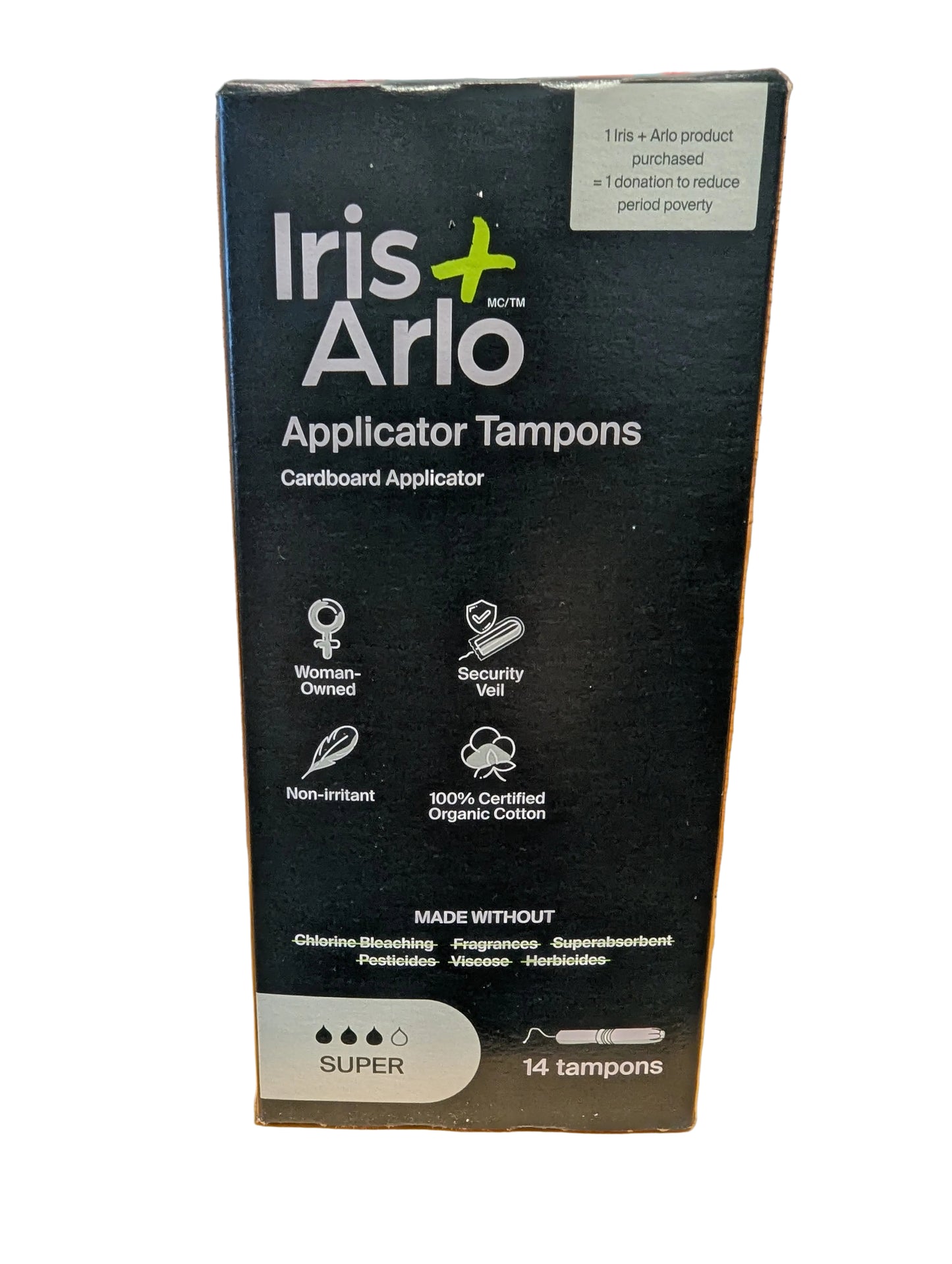 Iris and Arlo Tampons