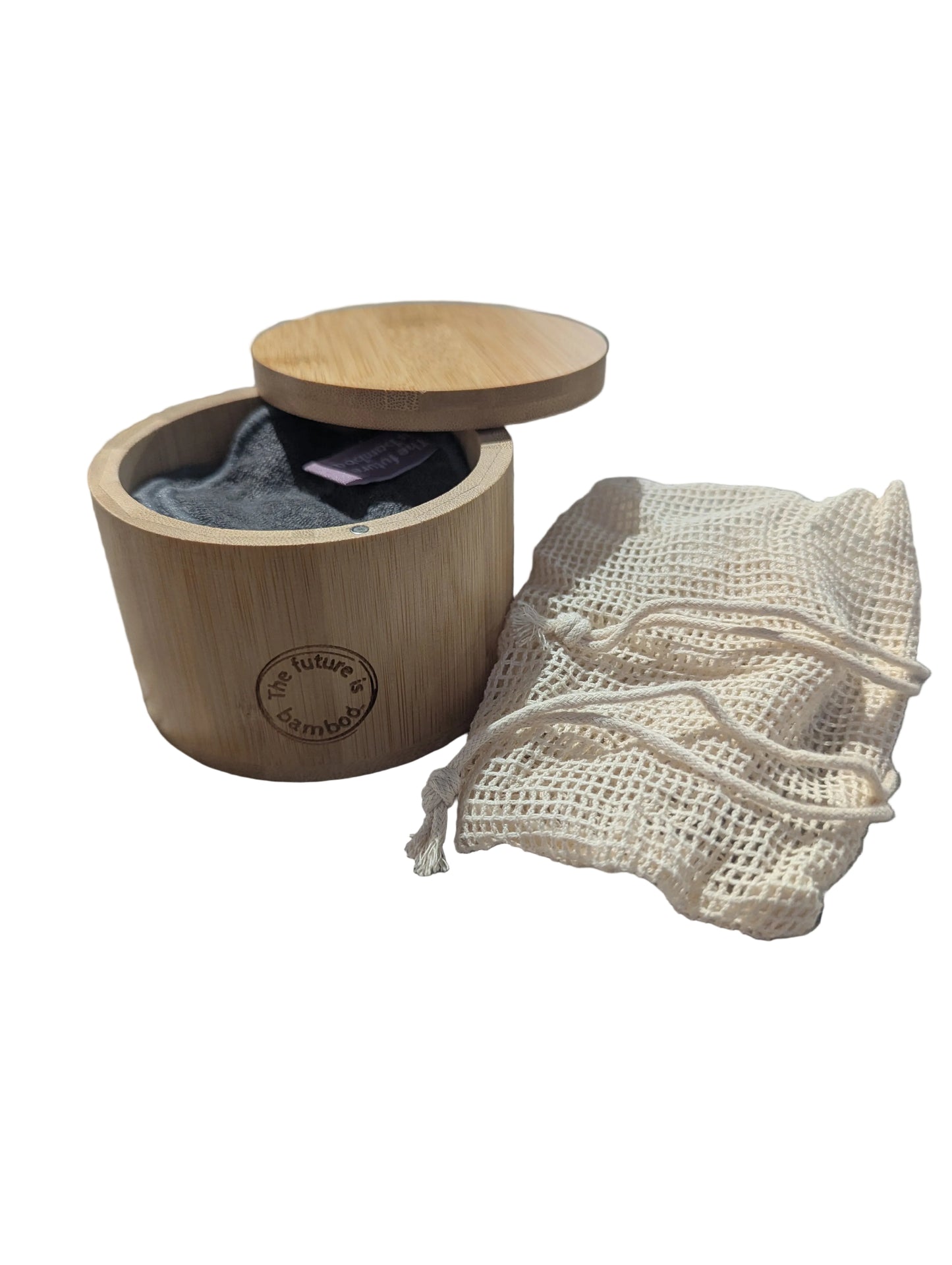 Facial Rounds Kit With Bamboo Box