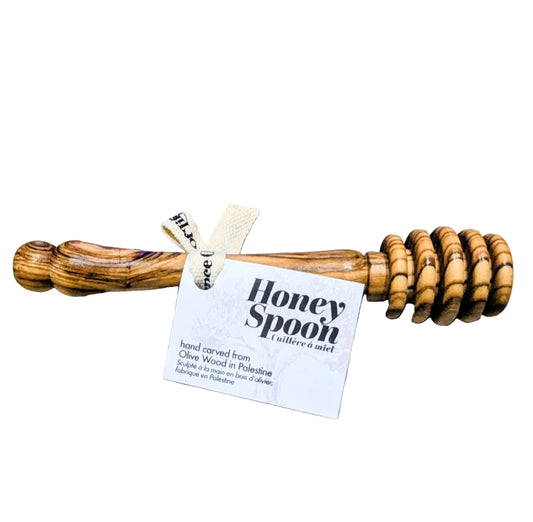 Olive Wood Honey Dipper