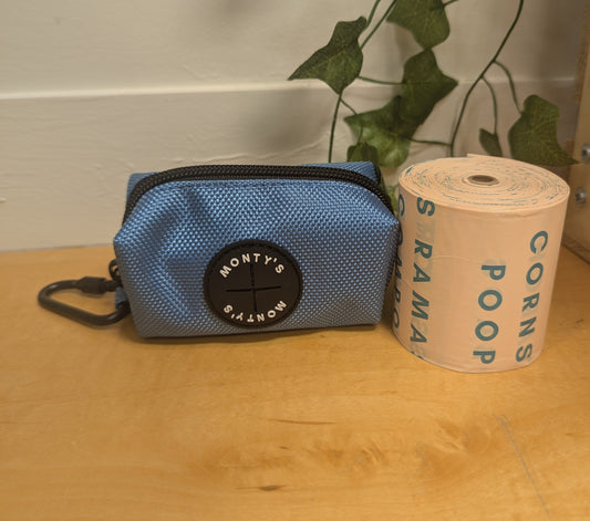 Monty's Corn Starch Poop Bag's Nylon Dispenser For Triple Rolls