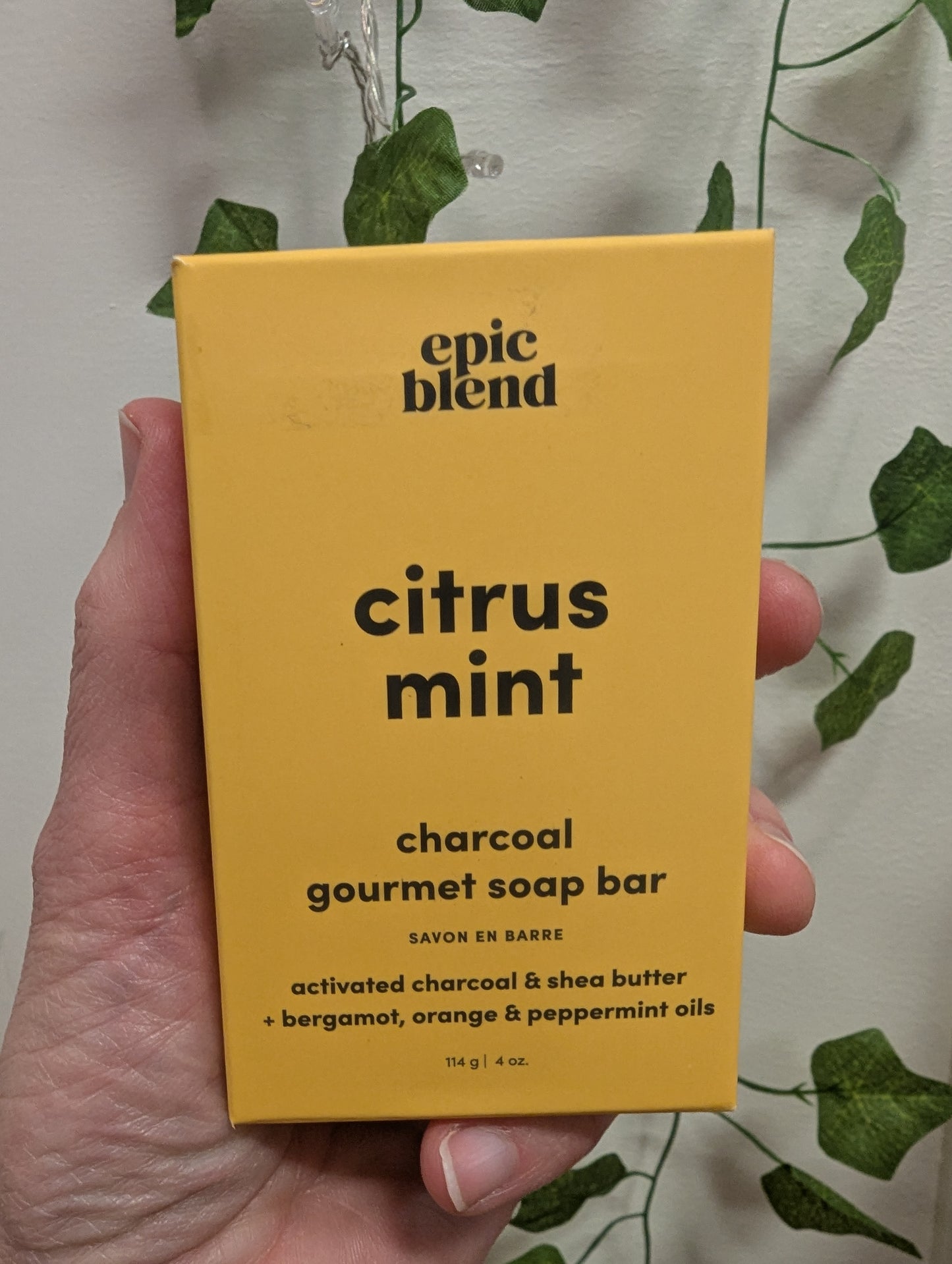 Epic Blend Citrus Mint Charcoal Soap