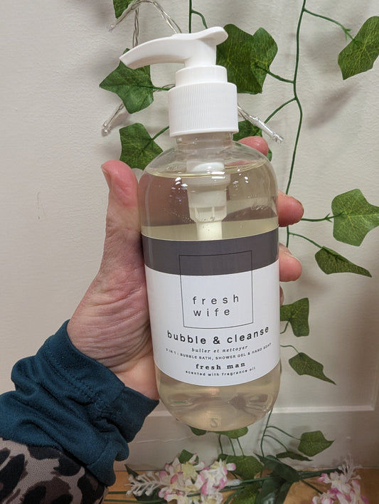 The Fresh Wife Shower Gel-Fresh Man Scent