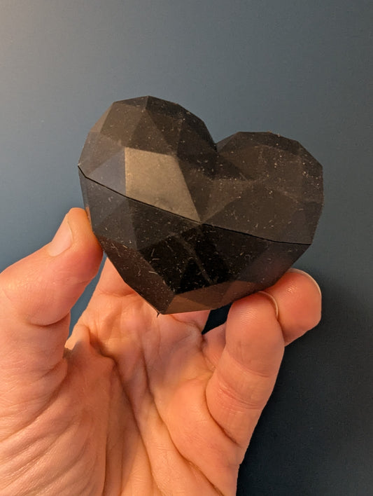 Rebels Refinery Refillable Lip Balm-Black Heart