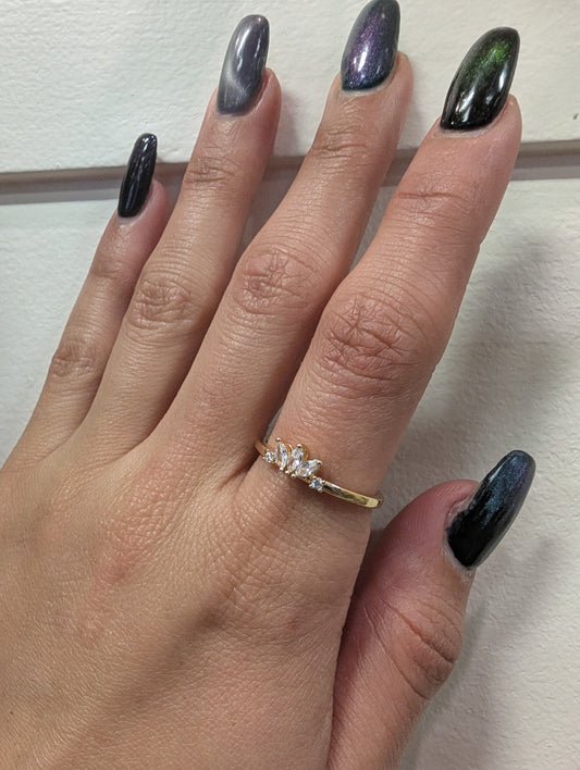 Agaveh Girl Crown Ring