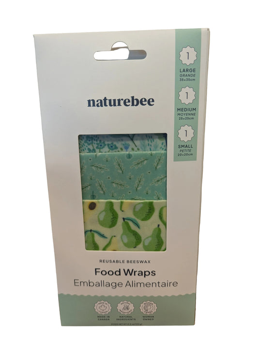 Nature Bee Bees Wax Wraps-Set of 3