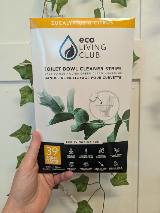 Eco Living Club Toilet Cleaning Strips-39 strips