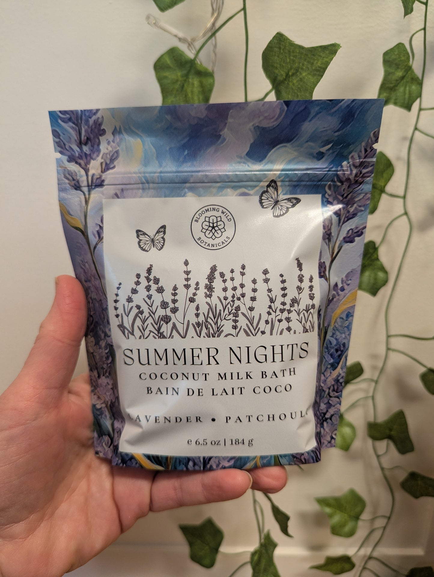 Blooming Wild Botanicals Coconut Milk Bath Salts