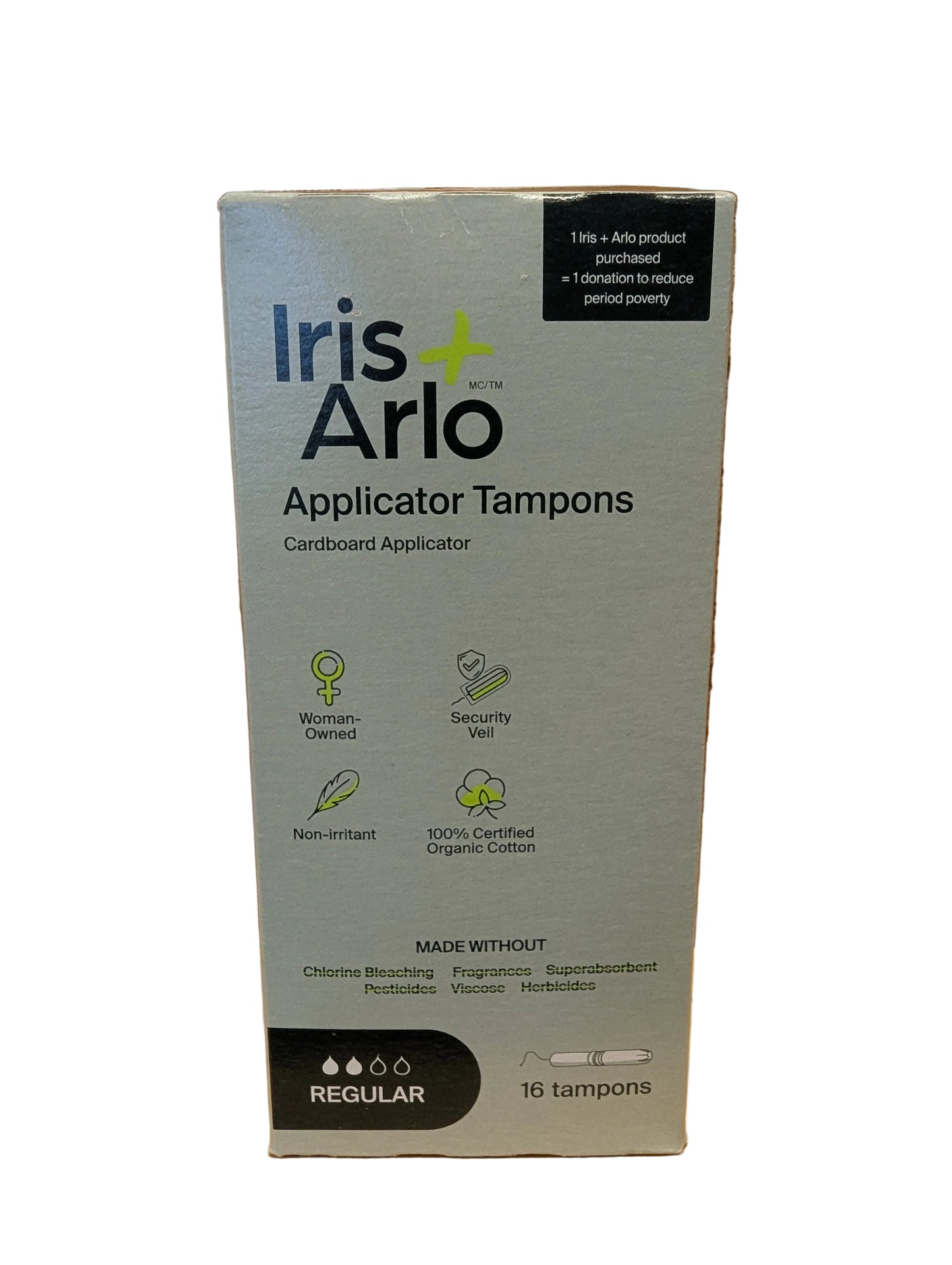 Iris and Arlo Tampons