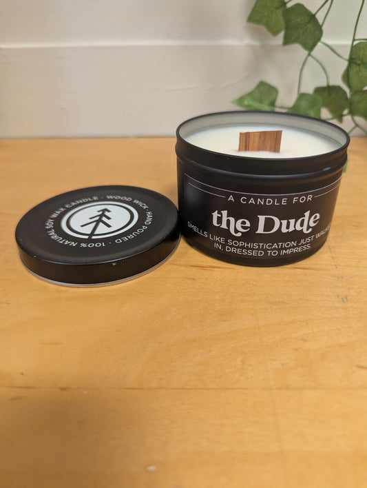 Pine Tree Innovations Soy Wax Candles With a Wood Wick