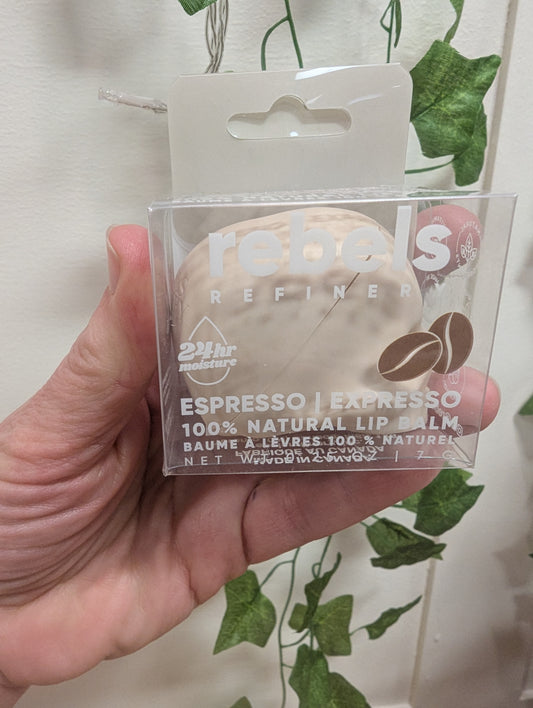 Rebel Refinery Skull Lipbalm-Espresso