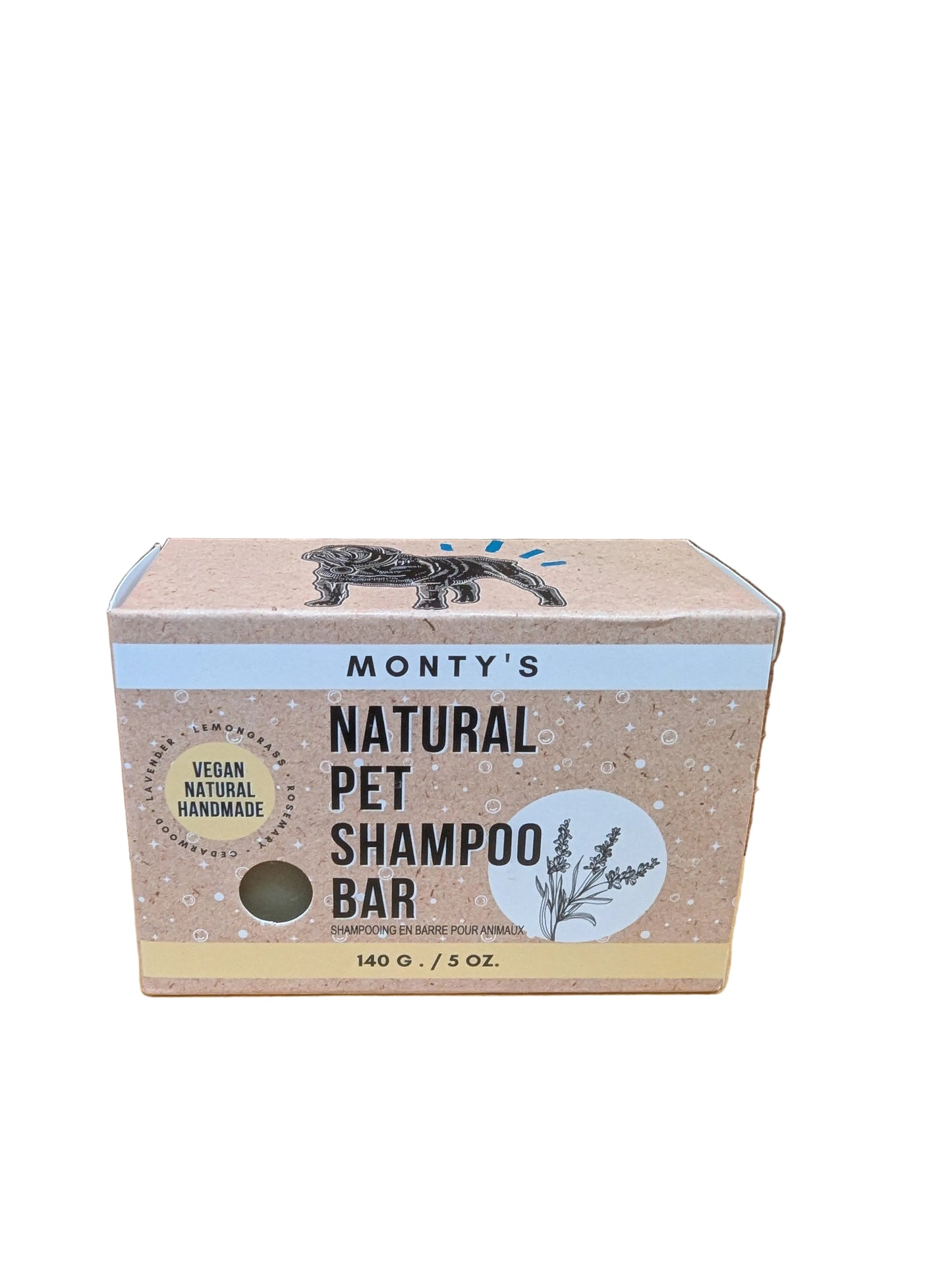 Monty's Pet Shampoo Bar