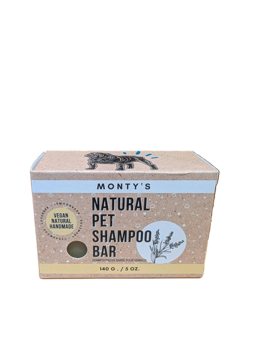 Monty's Pet Shampoo Bar