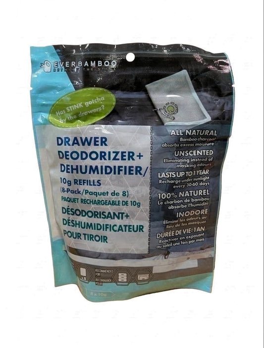 Ever Bamboo Charcoal Drawer Deodorizers