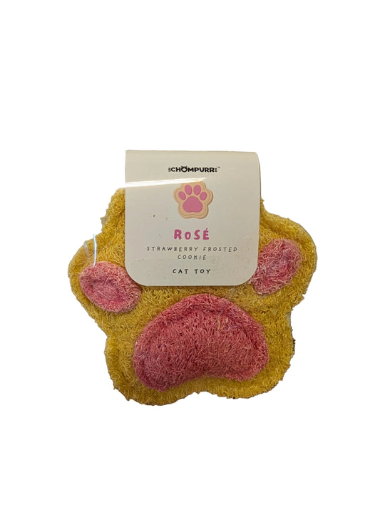 Chompurr Paw Print Shape Dental Toy
