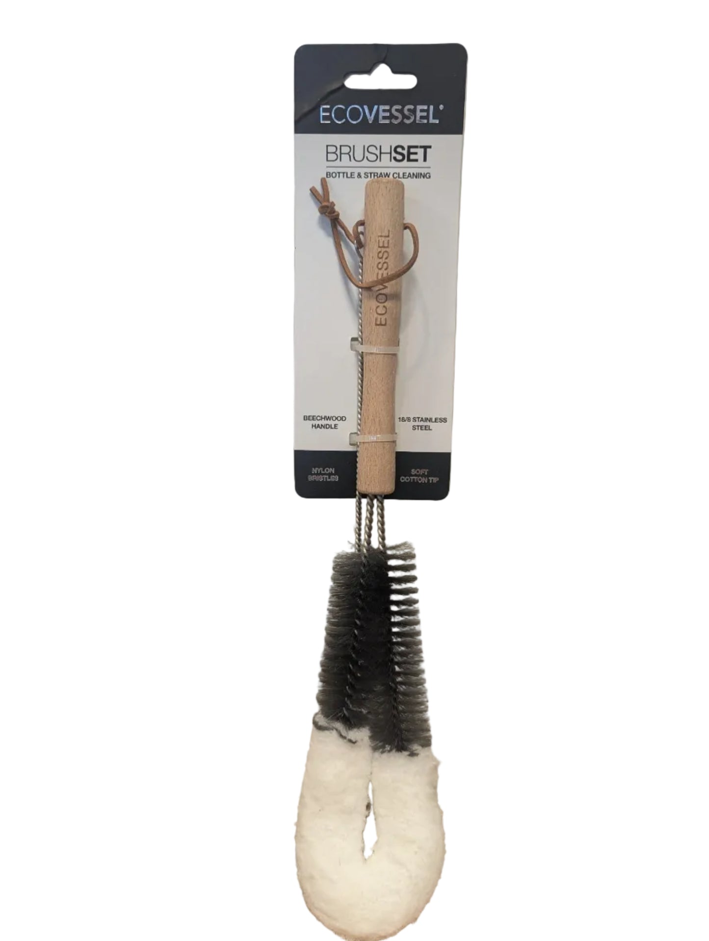 Ecovessel Bottle Brush With Cotton Top