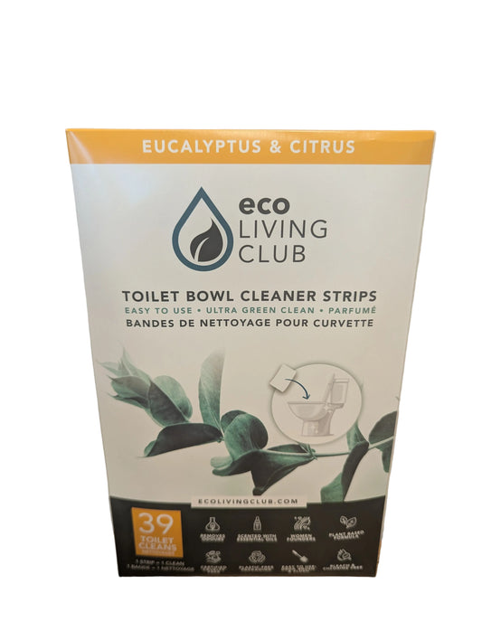 Eco Living Club Toilet Cleaning Strips-39 strips