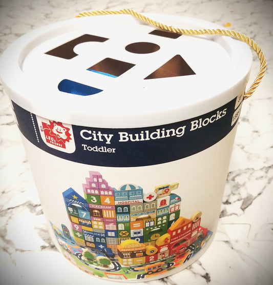 Leo and Friends City Building Blocks Set