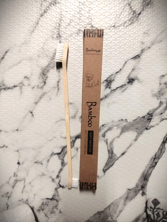Eco-Conscious Pet Owners' Choice - Bamboo Toothbrush
