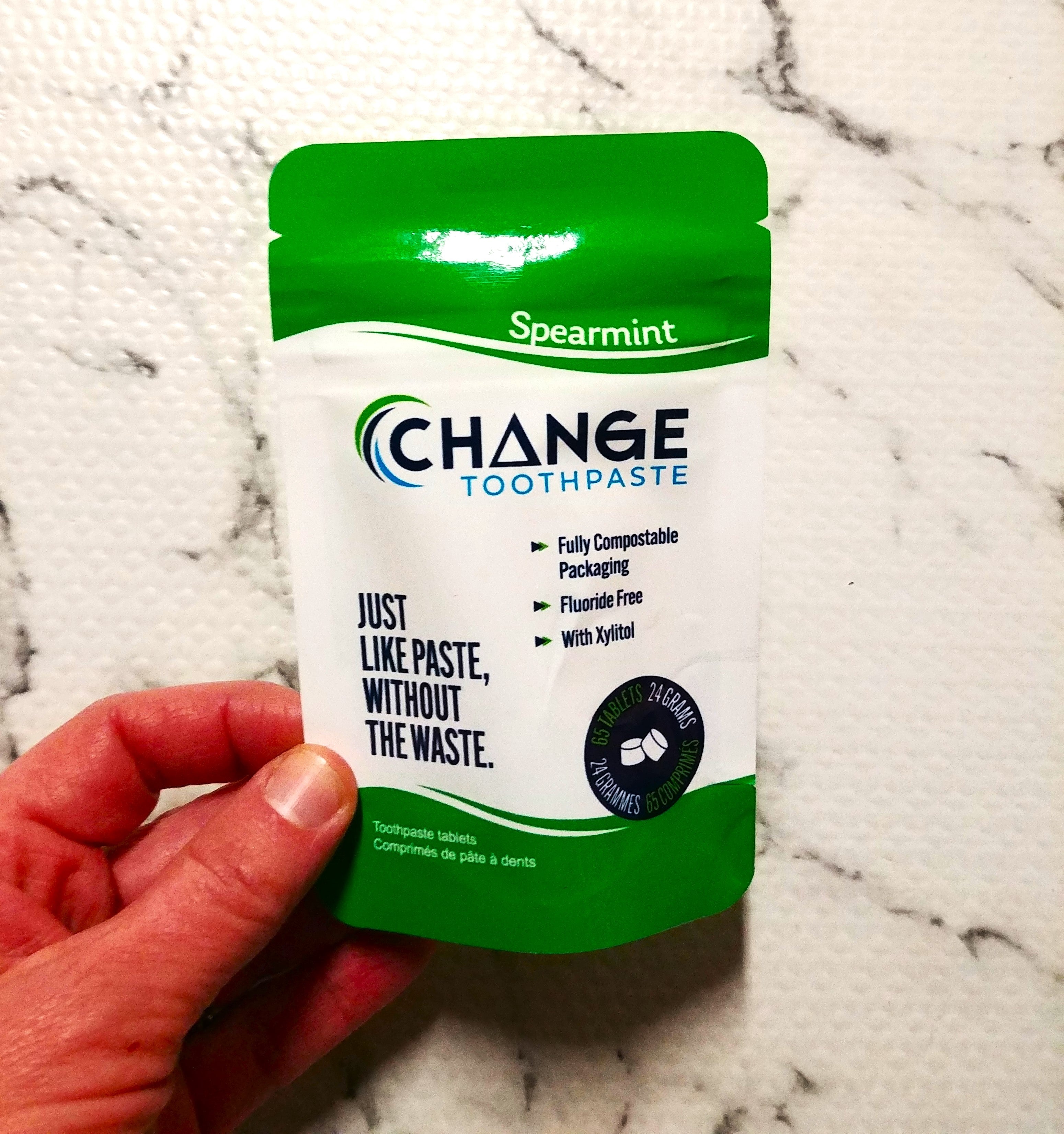 Change Color Toothpaste Change Toothpaste Tablets- 65 Pack- Spearmint Flavour – Happy Earth
